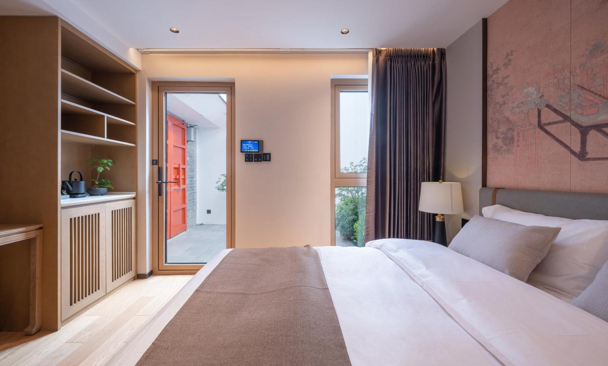 Hotel Xinxiang Yayuan Beijing Sihe Courtyard With Sky Garden Terrace Near Tiananmen Square Forbidden City Wangfujing Pedestrian Street And The Subway Esterno foto